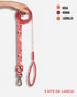 Correa Extra Larga Rocky Rosa